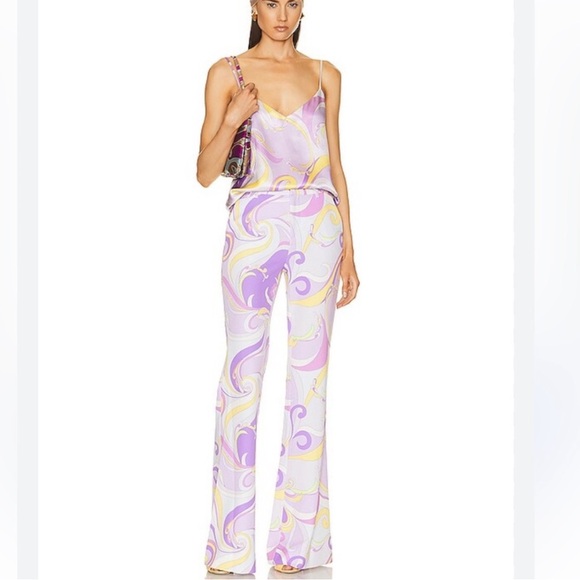 L´AGENCE Two piece set camisole top and flare trousers pants NWT,All Products : American Fashion Style Bags On Sale